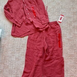 NWT- Jessica Simpson Linen Set